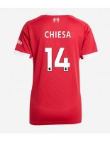 Liverpool Federico Chiesa #14 Hjemmedrakt Dame 2025-26 Korte ermer